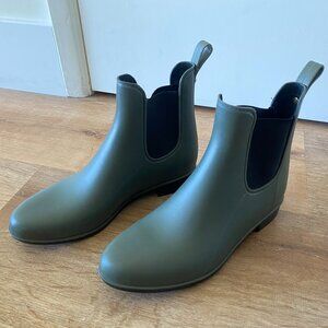 Sam Edelman Moss Green Matte Tinsley Rain Boot - Size 7